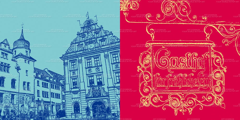 Leinwandbild Classics - Deutschland - Gotha - 21701