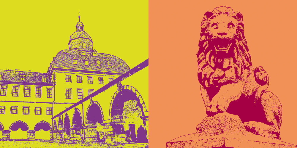 Leinwandbild Classics - Deutschland - Gotha - 21702