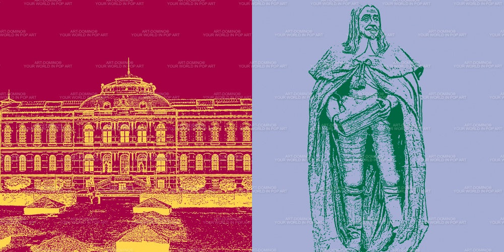 Leinwandbild Classics - Deutschland - Gotha - 21703