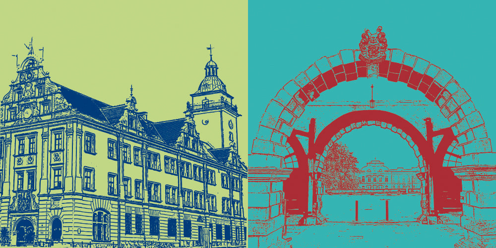 Leinwandbild Classics - Deutschland - Gotha - 21704