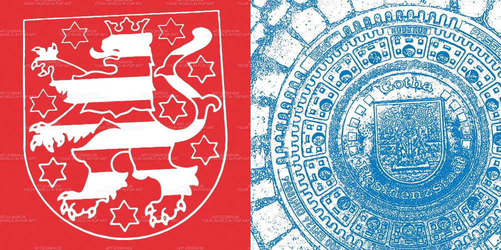 Leinwandbild Classics - Deutschland - Gotha - 21705