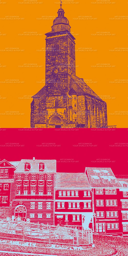 Leinwandbild Classics - Deutschland - Gotha - 21708