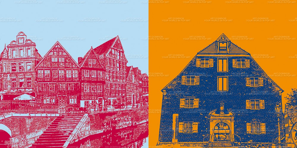 Leinwandbild Classics - Deutschland - Stade - 21900