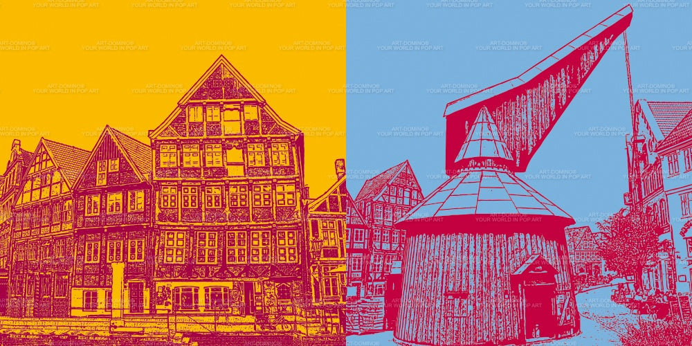 Leinwandbild Classics - Deutschland - Stade - 21902