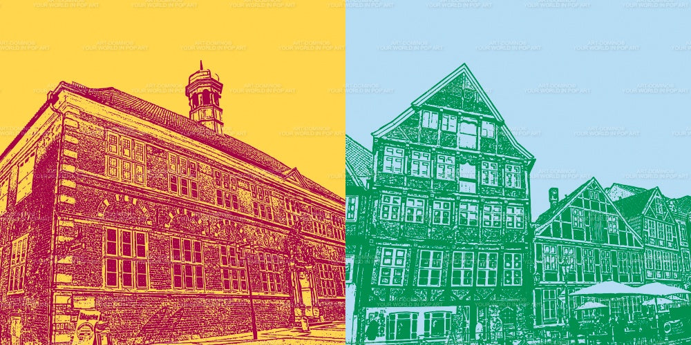 Leinwandbild Classics - Deutschland - Stade - 21906