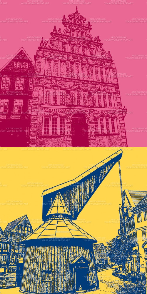 Leinwandbild Classics - Deutschland - Stade - 21909