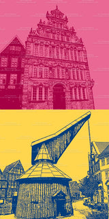 Leinwandbild Classics - Deutschland - Stade - 21909