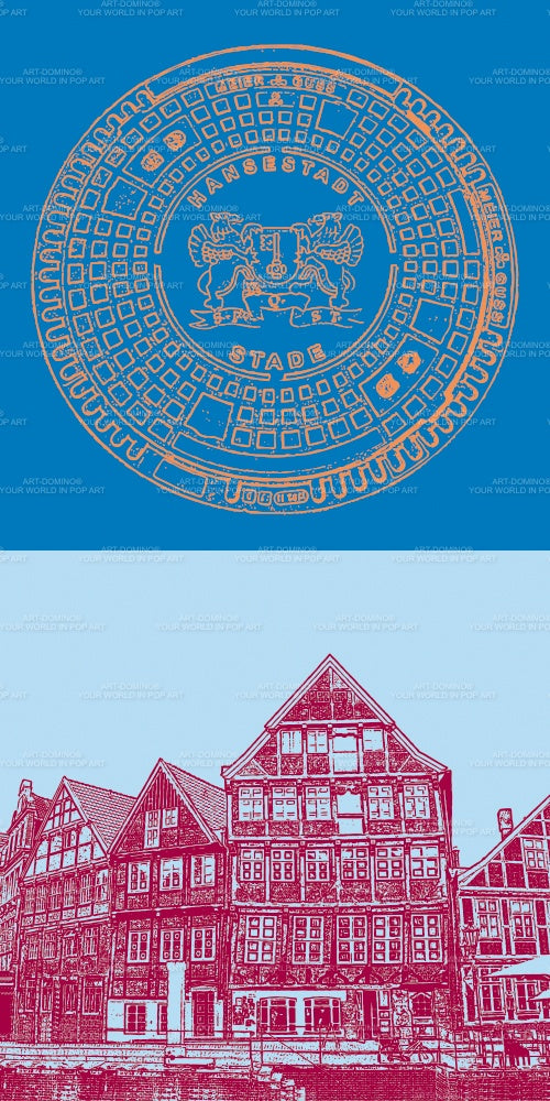 Leinwandbild Classics - Deutschland - Stade - 21910