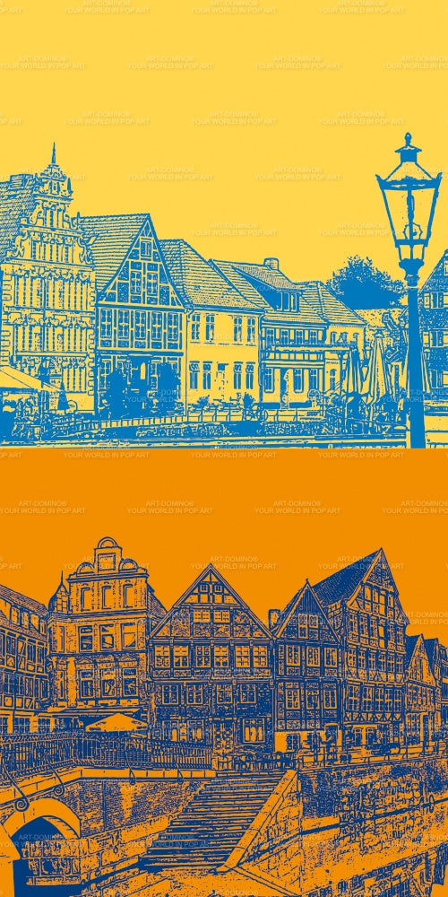 Leinwandbild Classics - Deutschland - Stade - 21911