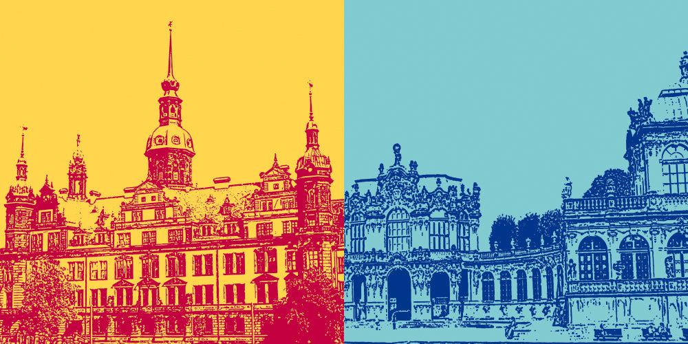 Leinwandbild Classics - Deutschland - Dresden - 2204