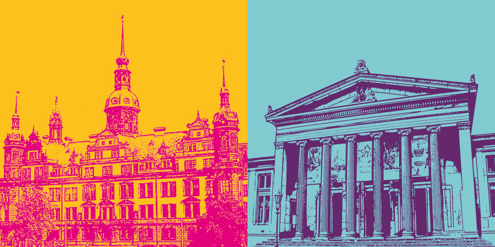 Leinwandbild Classics - Deutschland - Dresden - 2209