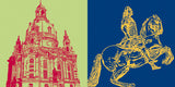 Leinwandbild Classics - Deutschland - Dresden - 2210