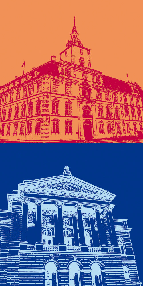 Leinwandbild Classics - Deutschland - Oldenburg - 22107