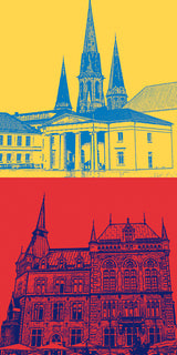 Leinwandbild Classics - Deutschland - Oldenburg - 22108