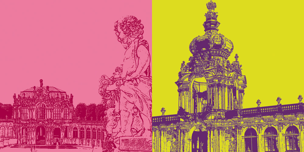 Leinwandbild Classics - Deutschland - Dresden - 2211