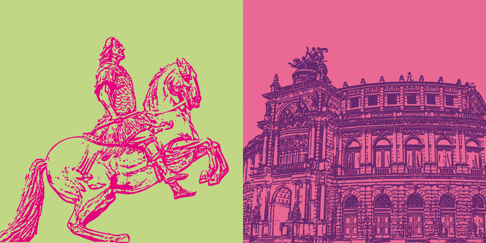 Leinwandbild Classics - Deutschland - Dresden - 2212