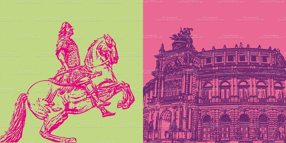 Leinwandbild Classics - Deutschland - Dresden - 2212