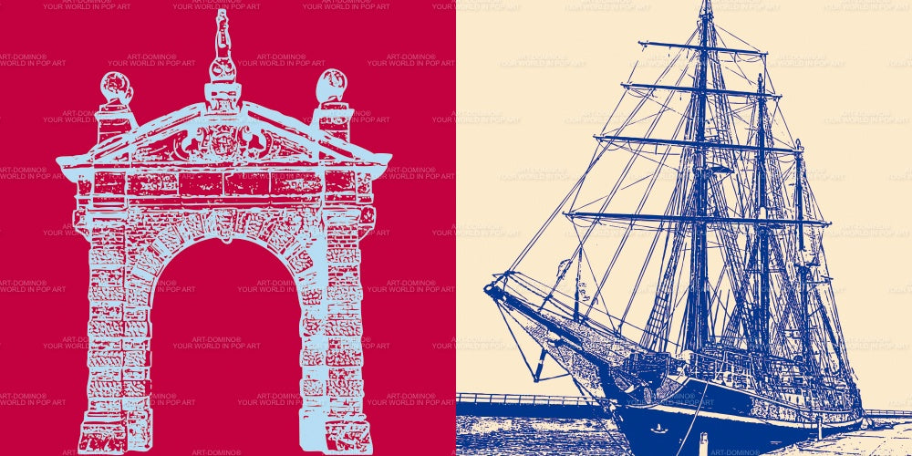 Leinwandbild Classics - Deutschland - Emden - 22200