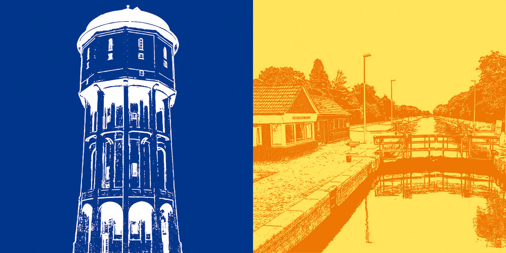 Leinwandbild Classics - Deutschland - Emden - 22202