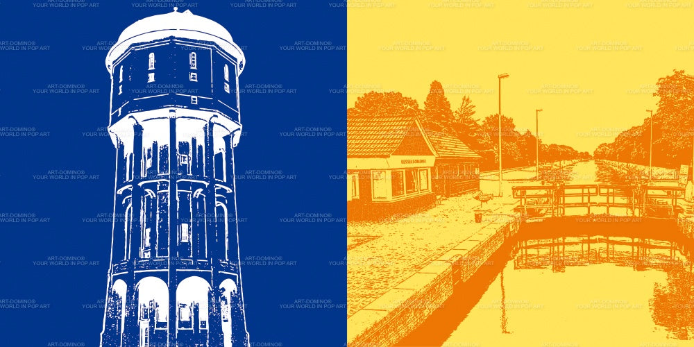 Leinwandbild Classics - Deutschland - Emden - 22202