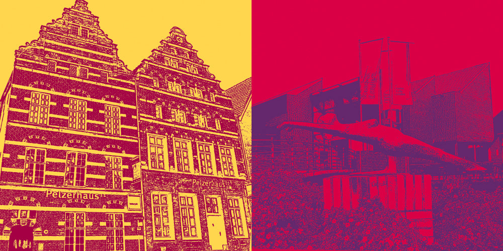 Leinwandbild Classics - Deutschland - Emden - 22204