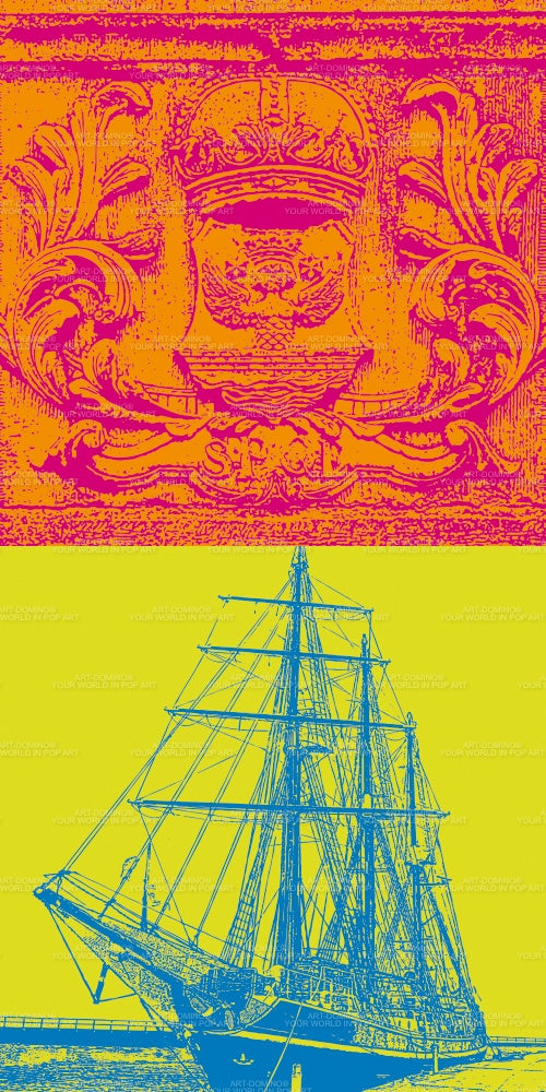 Leinwandbild Classics - Deutschland - Emden - 22207