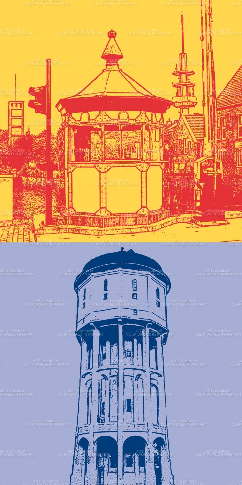Leinwandbild Classics - Deutschland - Emden - 22208