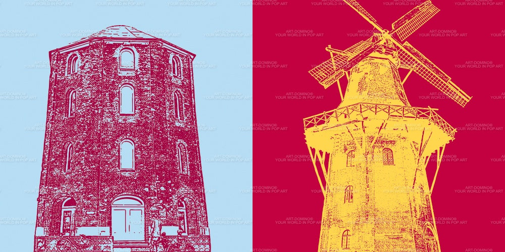 Leinwandbild Classics - Deutschland - Emden - 22210