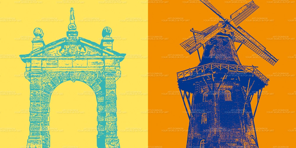 Leinwandbild Classics - Deutschland - Emden - 22211