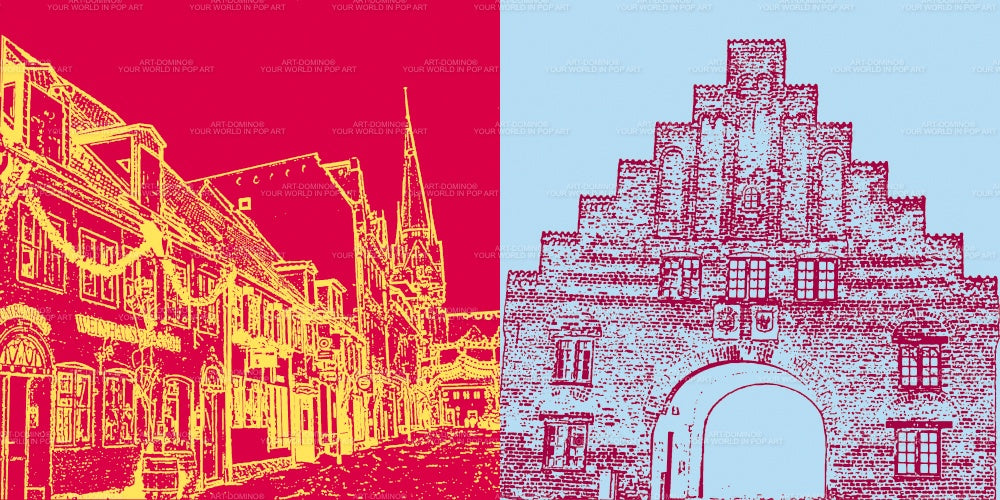 Tableau sur toile Classiques - Allemagne - Flensburg - 2300