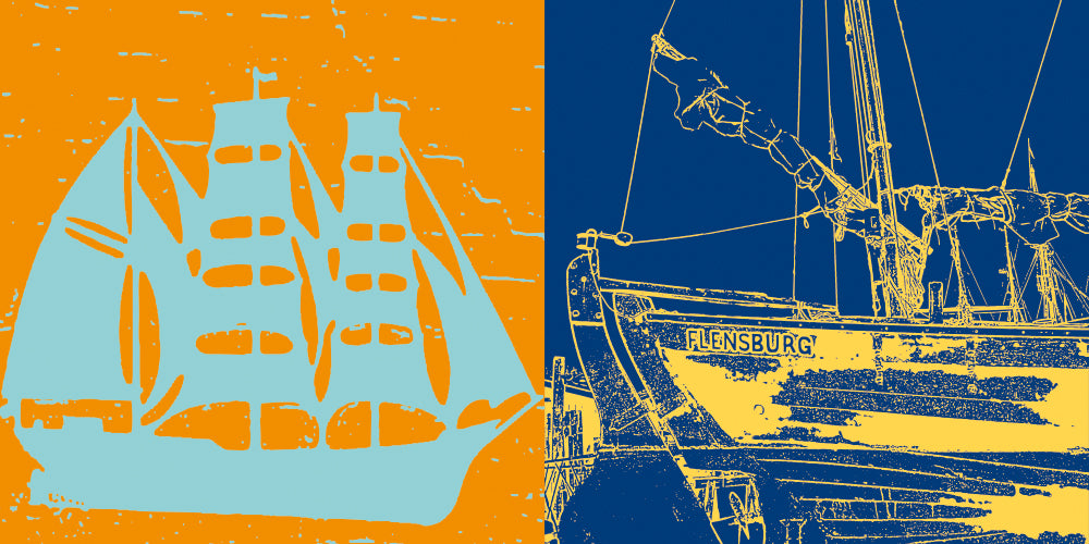 Leinwandbild Classics - Deutschland - Flensburg - 2301