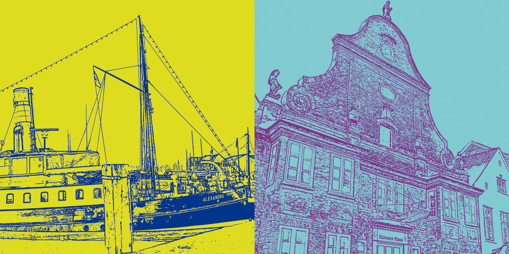 Leinwandbild Classics - Deutschland - Flensburg - 2302