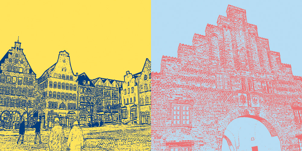 Leinwandbild Classics - Deutschland - Flensburg - 2303