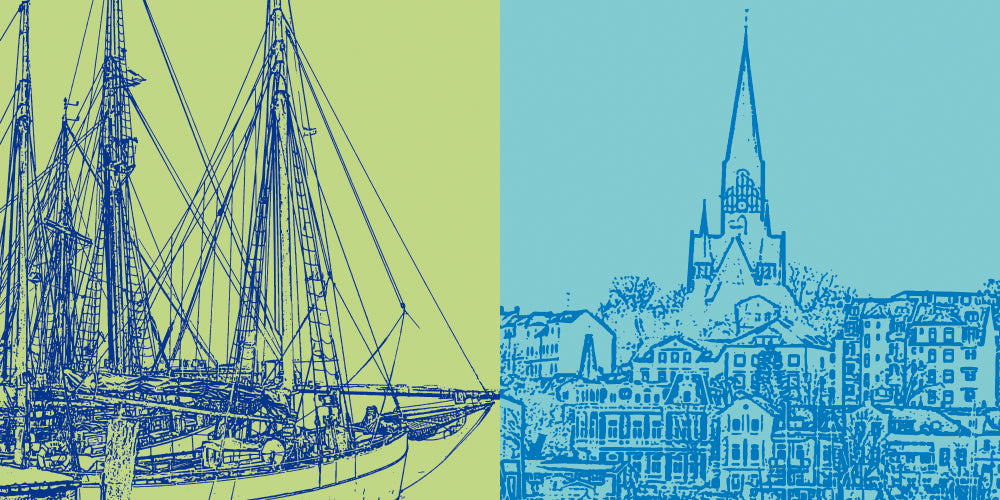 Leinwandbild Classics - Deutschland - Flensburg - 2306
