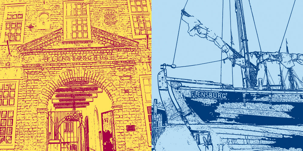 Leinwandbild Classics - Deutschland - Flensburg - 2308