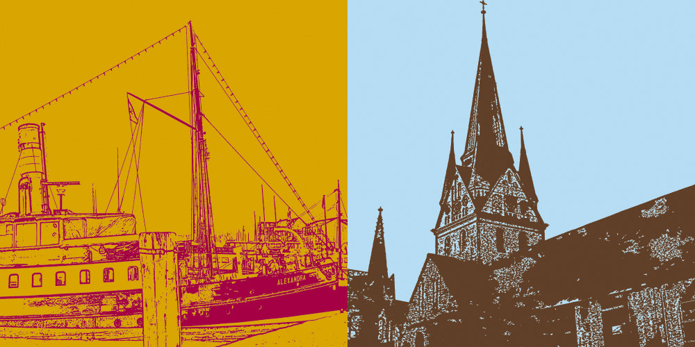 Leinwandbild Classics - Deutschland - Flensburg - 2313