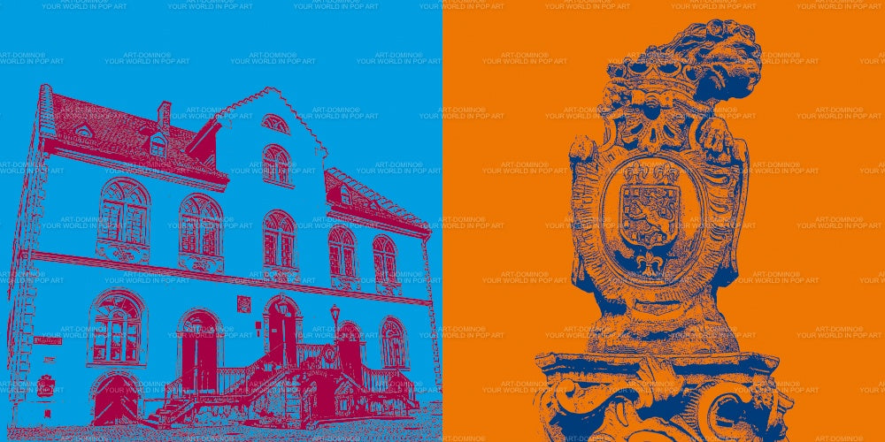 Leinwandbild Classics - Deutschland - Wiesbaden - 2400.302
