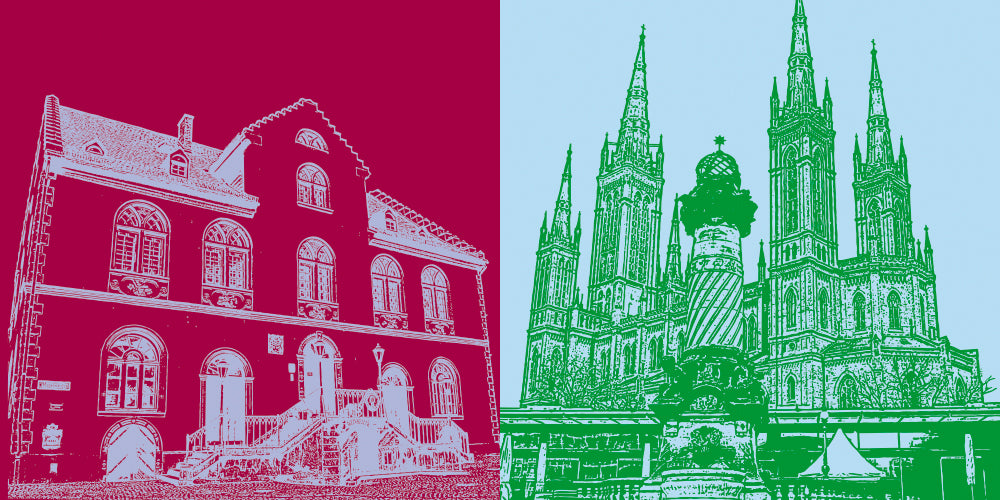 Leinwandbild Classics - Deutschland - Wiesbaden - 2400.305