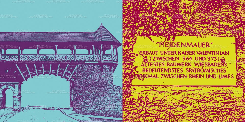 Leinwandbild Classics - Deutschland - Wiesbaden - 2400.306