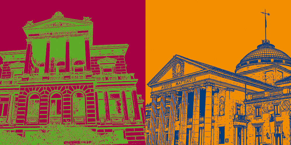 Leinwandbild Classics - Deutschland - Wiesbaden - 2400.314