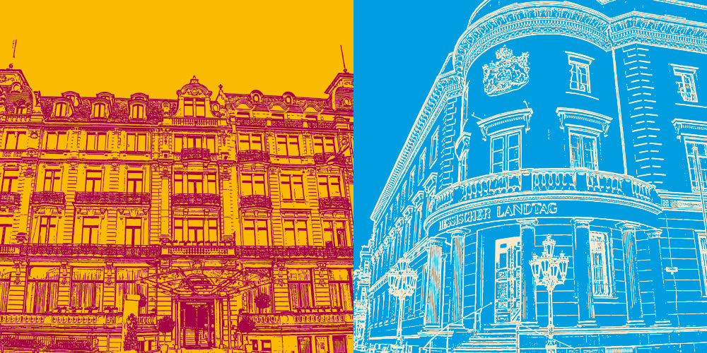 Leinwandbild Classics - Deutschland - Wiesbaden - 2400.320