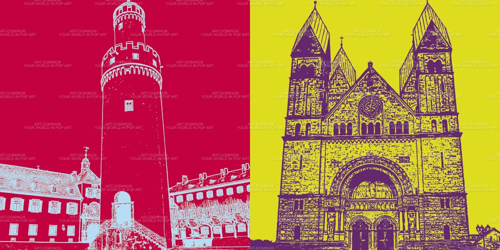 Leinwandbild Classics - Deutschland - Bad Homburg - 2400.403