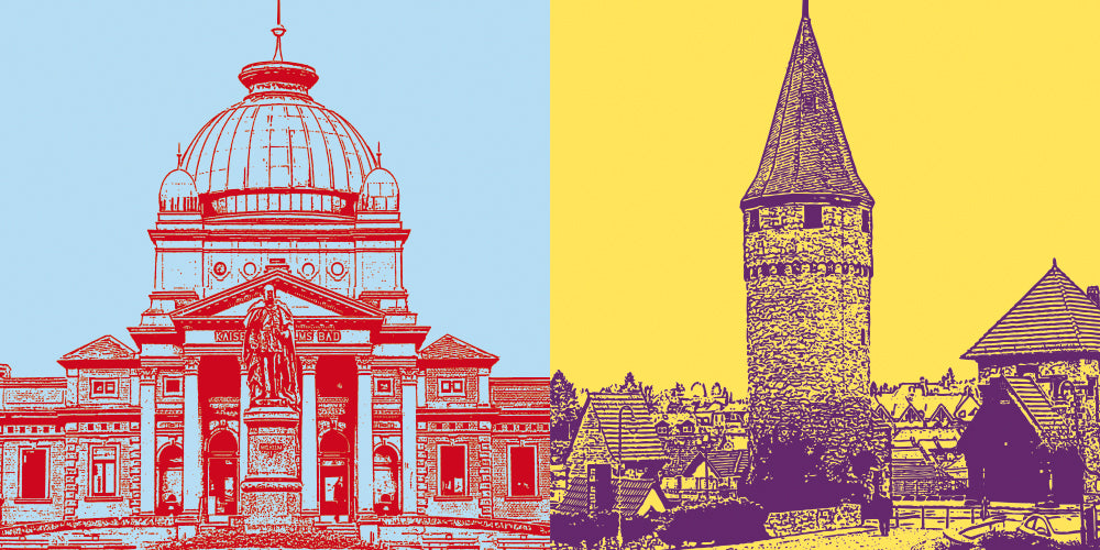 Leinwandbild Classics - Deutschland - Bad Homburg - 2400.407