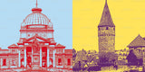 Leinwandbild Classics - Deutschland - Bad Homburg - 2400.407