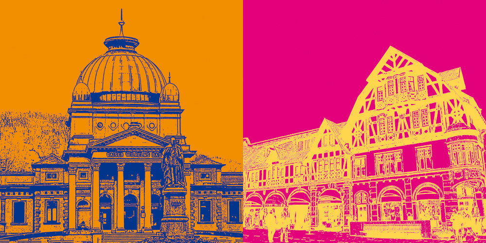 Leinwandbild Classics - Deutschland - Bad Homburg - 2400.408