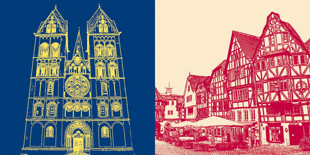 Leinwandbild Classics - Deutschland - Limburg - 2400.504