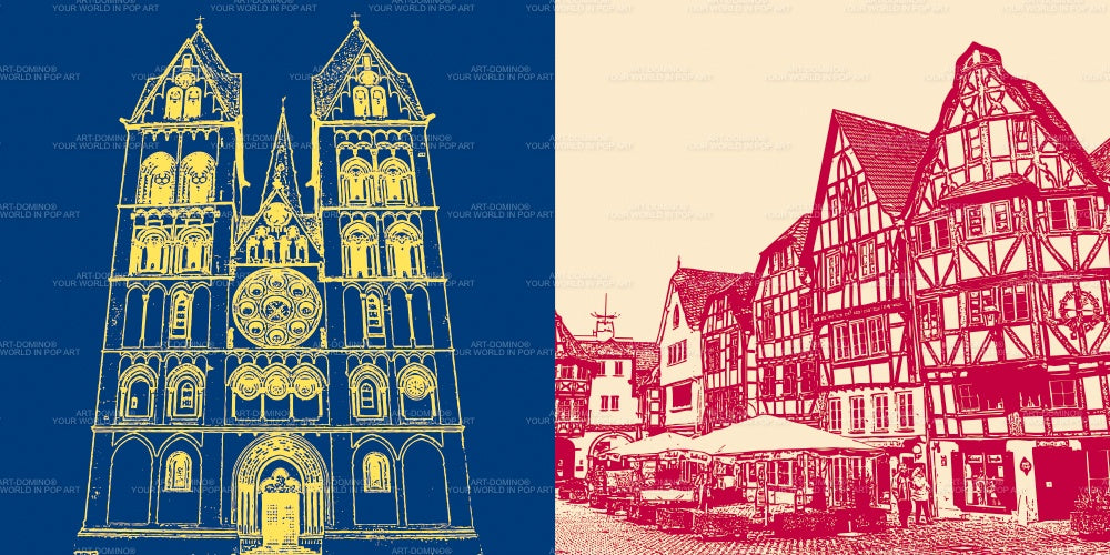 Leinwandbild Classics - Deutschland - Limburg - 2400.504