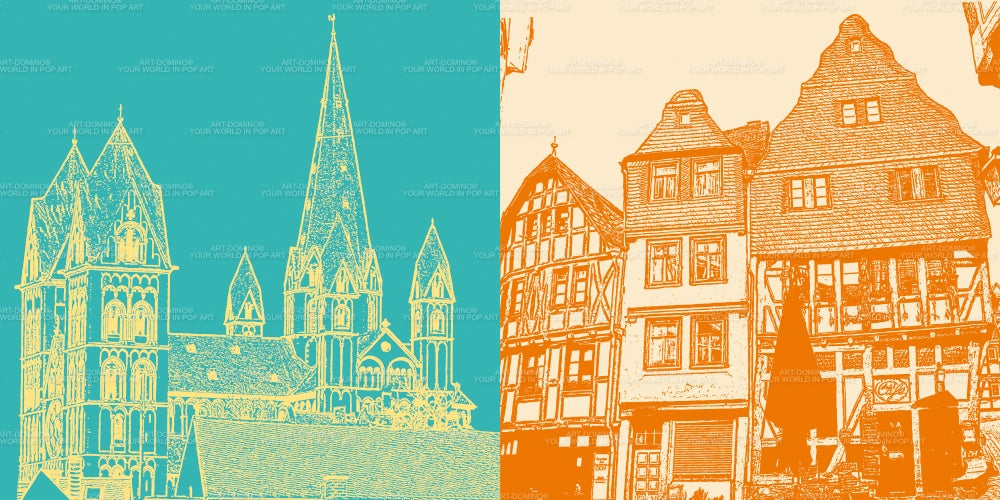 Leinwandbild Classics - Deutschland - Limburg - 2400.506