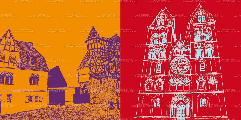 Leinwandbild Classics - Deutschland - Limburg - 2400.507