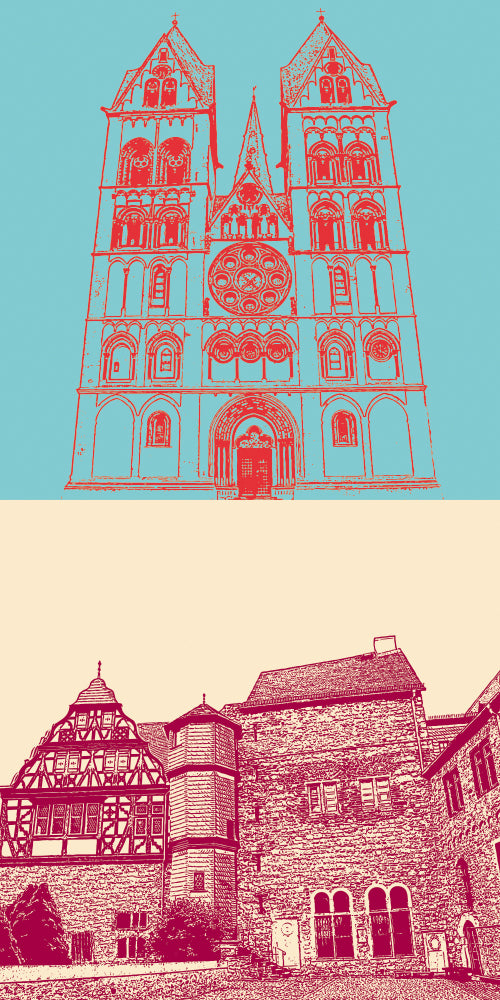 Leinwandbild Classics - Deutschland - Limburg - 2400.509